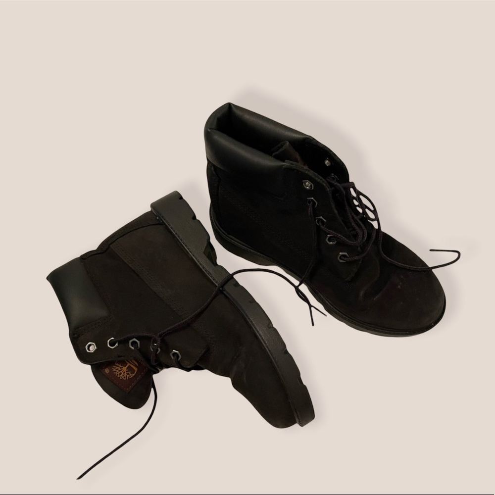Timberland black boots